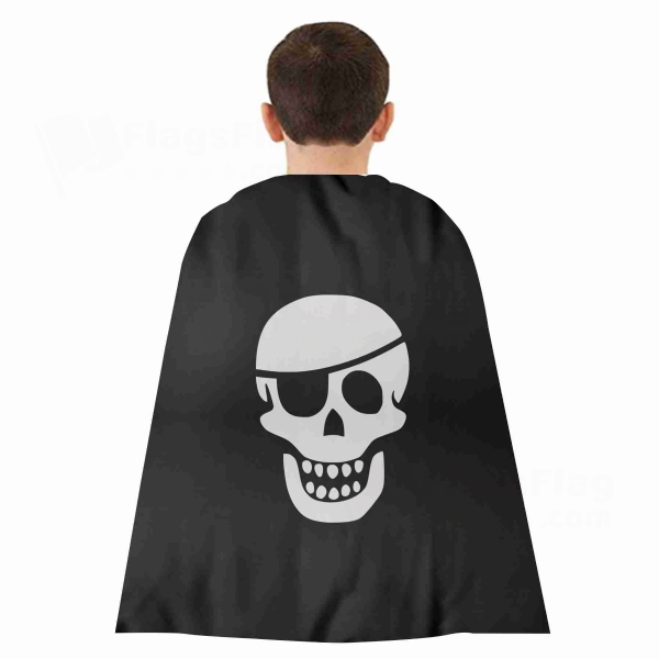 One Eye Pete Woven Fabric Cloak Digital Printing