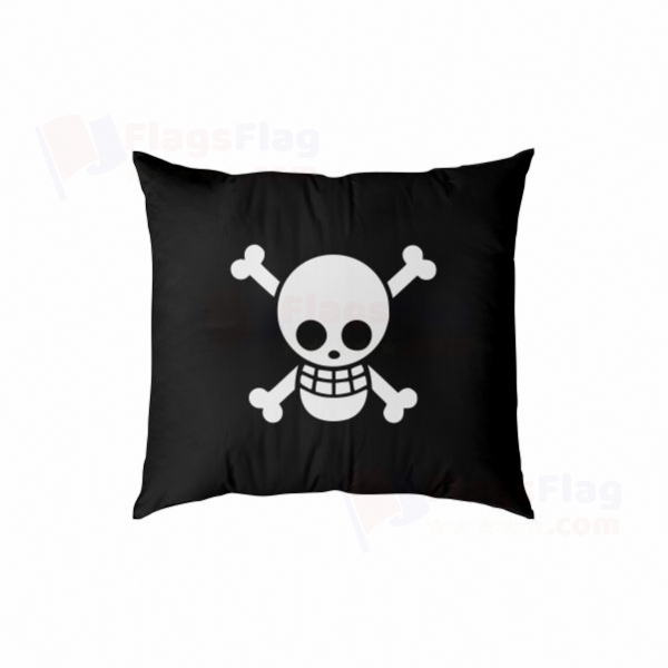 One Piece Jolly Roger Digital Printed Pillow Cover