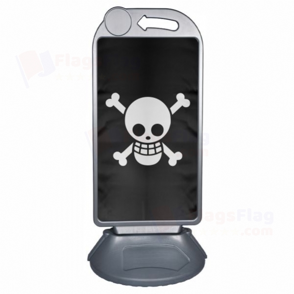 One Piece Jolly Roger Large Plastic Parking Barge