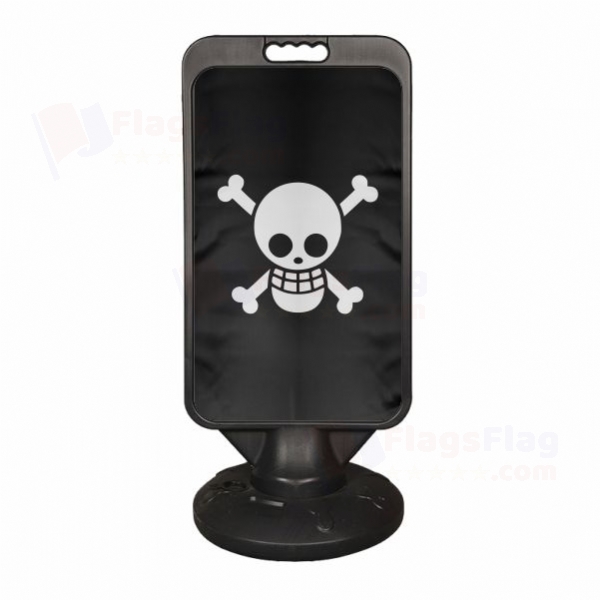 One Piece Jolly Roger Plastic Advertising Pontoon