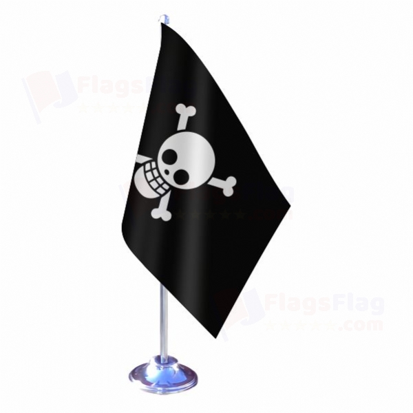 One Piece Jolly Roger Single Table Flag