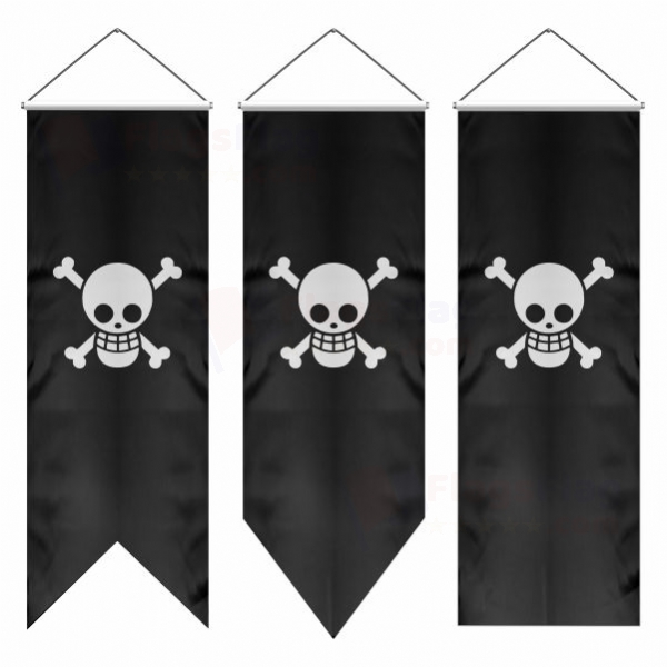One Piece Jolly Roger Swallowtail Flags