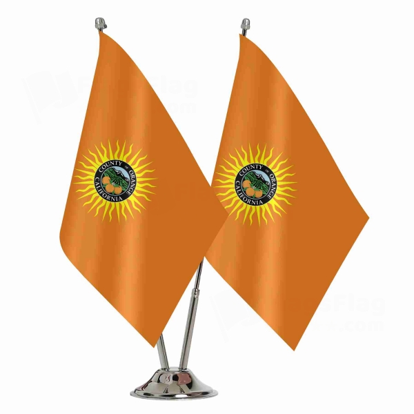 Orange County California Binary Table Flag