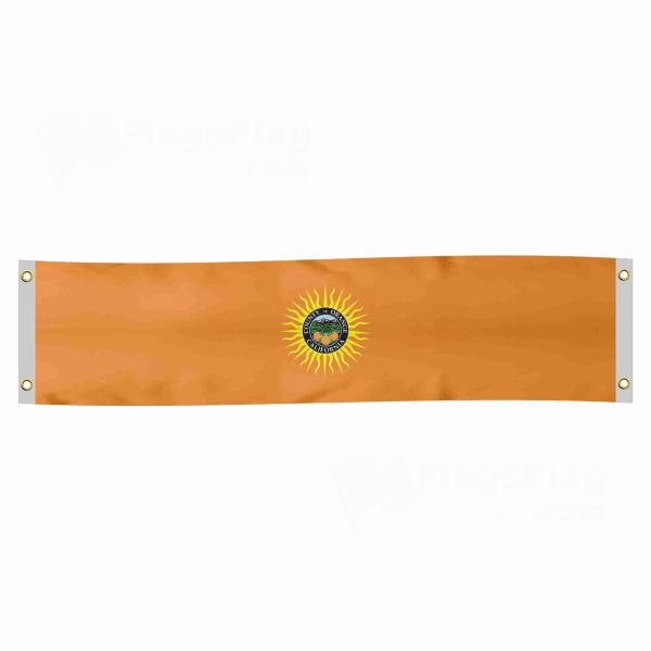 Orange County California Poster Banner