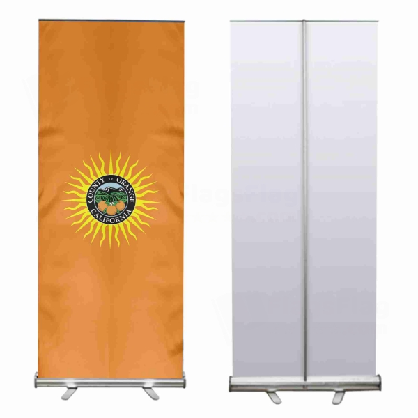 Orange County California Roll Up Banner