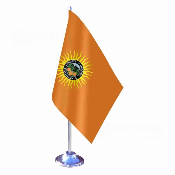 Orange County California Single Table Flag