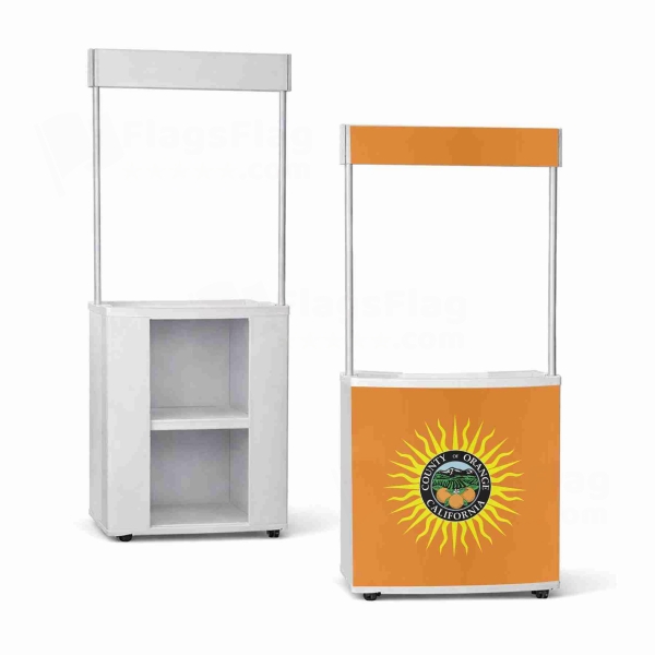 Orange County California Square Promotion Stand