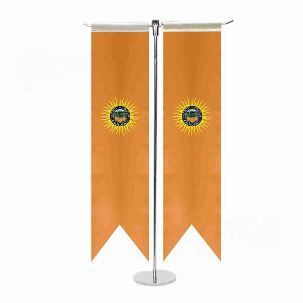Orange County California T Table Flag