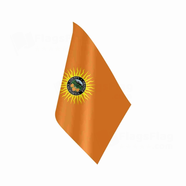 Orange County California Table Flag