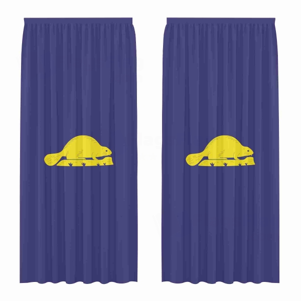 Oregon Reverse Digital Printed Curtains