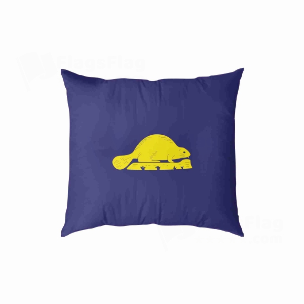Oregon Reverse Digital Printed Pillow Cover