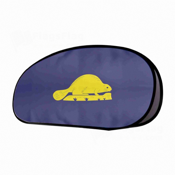 Oregon Reverse Horizontal Fabric Banner Display Stands