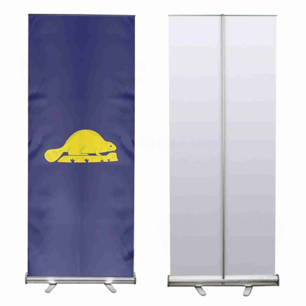 Oregon Reverse Roll Up Banner