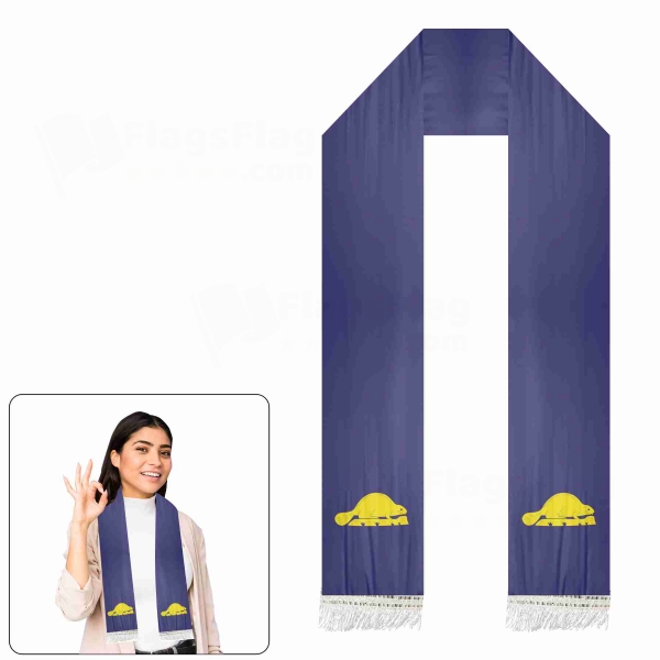 Oregon Reverse Scarf Digital Printing