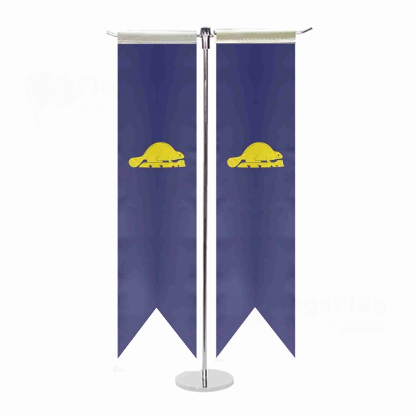 Oregon Reverse T Table Flags