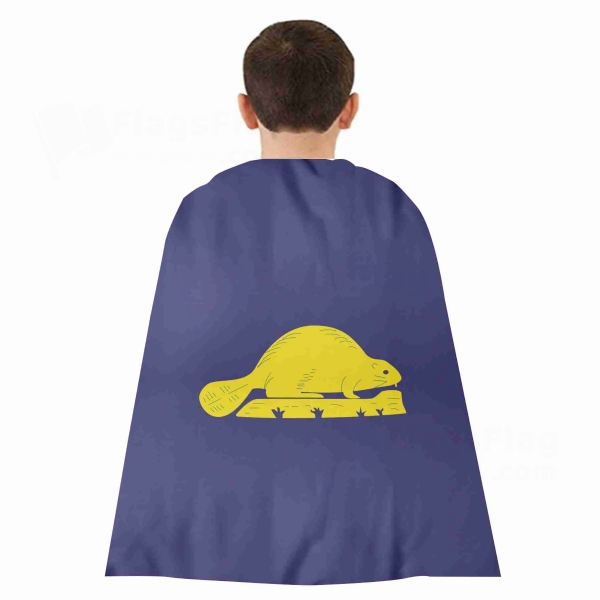 Oregon Reverse Woven Fabric Cloak Digital Printing