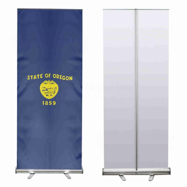 Oregon Roll Up Banner