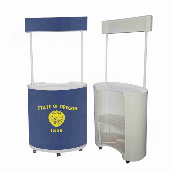 Oregon Round Display Stand