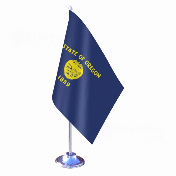 Oregon Single Table Flag