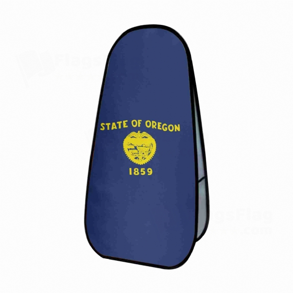 Oregon Vertical Cloth Banner Display Stands