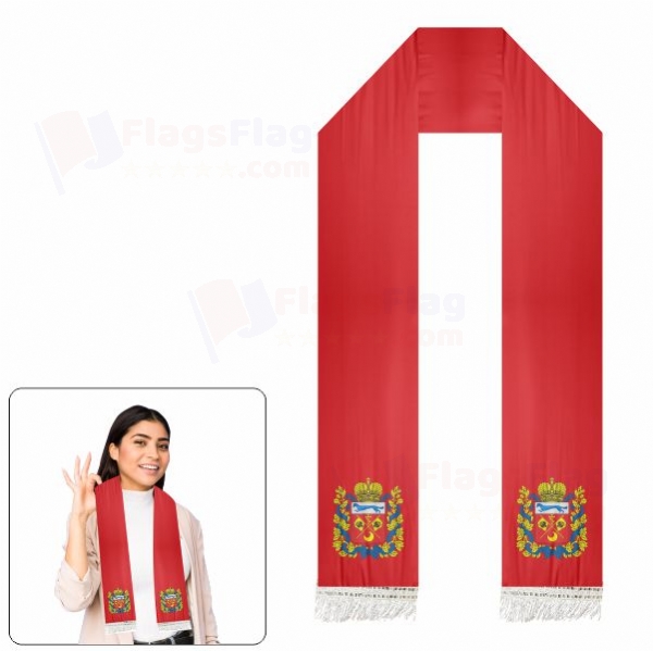 Orenburg Oblast Scarf Digital Printing