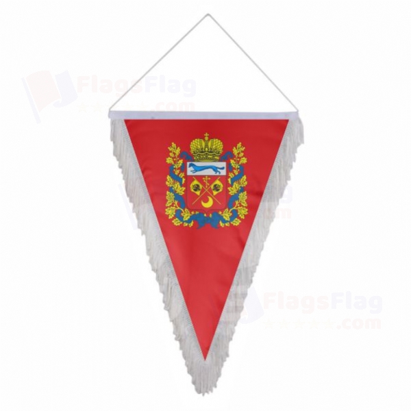 Orenburg Oblast Triangle Fringed Streamers