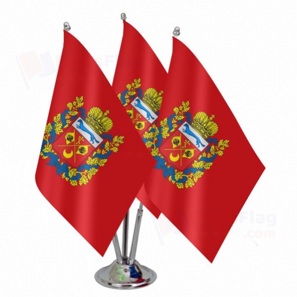 Orenburg Oblast Triple Table Flag
