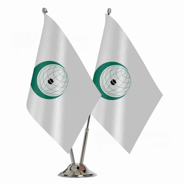 Organisation Of Islamic Cooperation 2 Table Flags