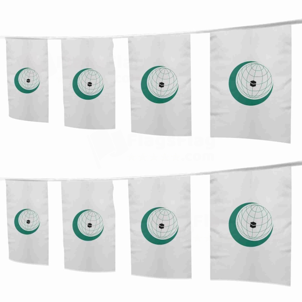Organisation Of Islamic Cooperation Square String Flags