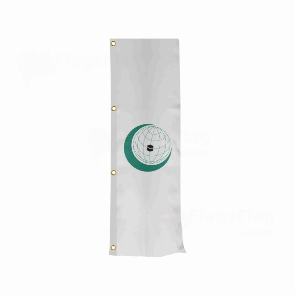 Organisation Of Islamic Cooperation Vertically Raised Flags