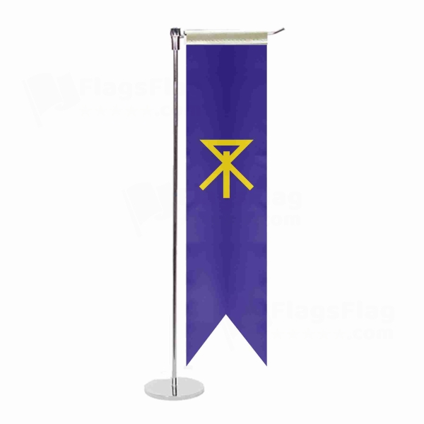 Osaka L Table Flag