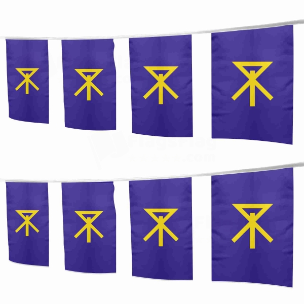 Osaka Square String Flags
