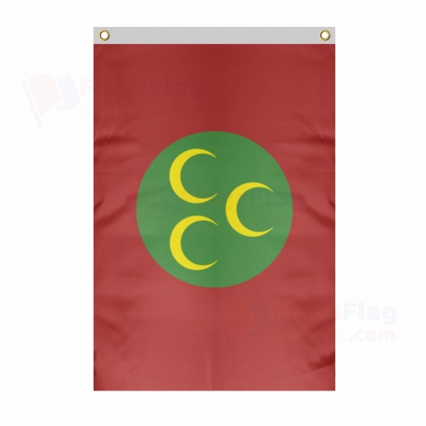 Ottoman Empire 1517 1793 Large Size Flag Hanging on Building