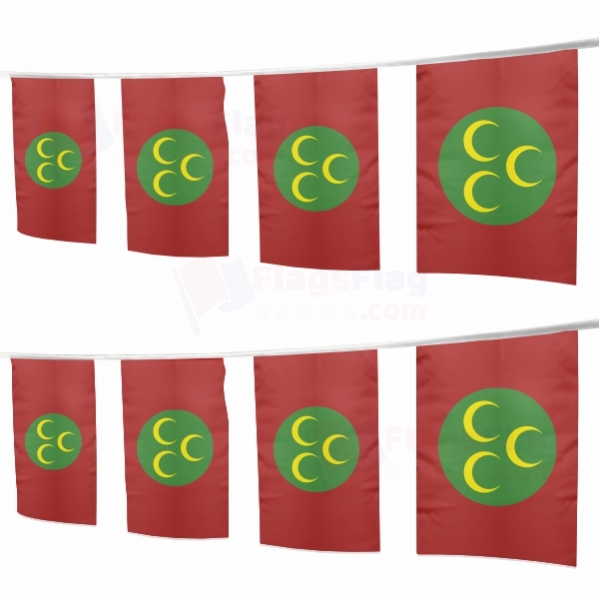 Ottoman Empire 1517 1793 Square String Flags