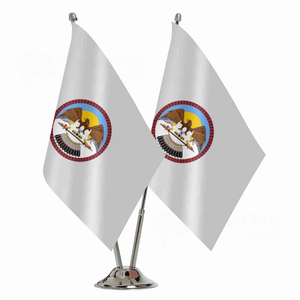 Ouray Reservation 2 Table Flags
