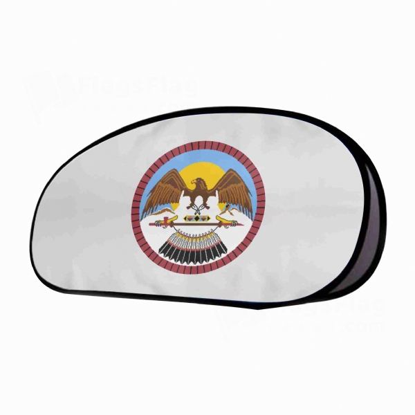 Ouray Reservation Horizontal Fabric Banner Display Stands