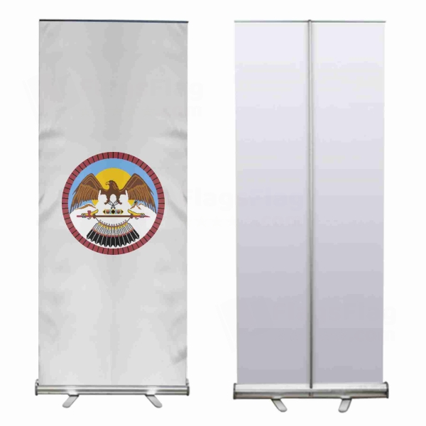 Ouray Reservation Roll Up Banner