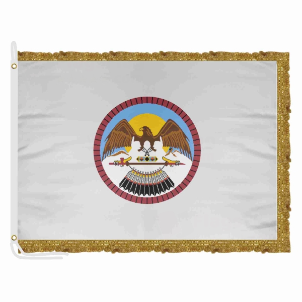 Ouray Reservation Satin Office Flag