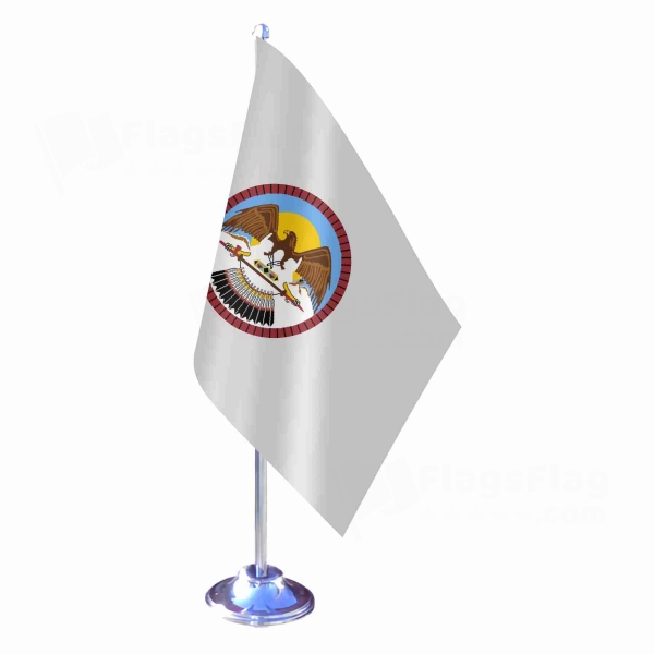 Ouray Reservation Single Table Flag