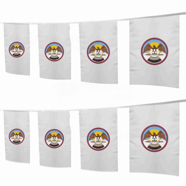 Ouray Reservation Square String Flags