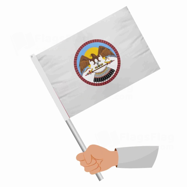Ouray Reservation Stick Flag