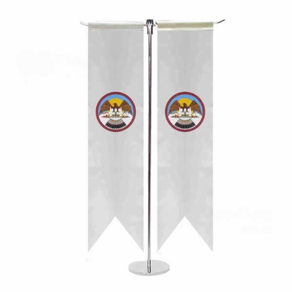 Ouray Reservation T Table Flag