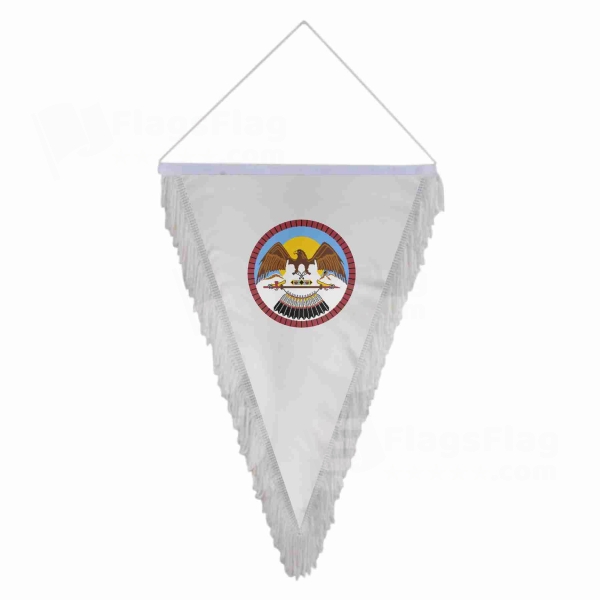 Ouray Reservation Triangle Fringed Streamers