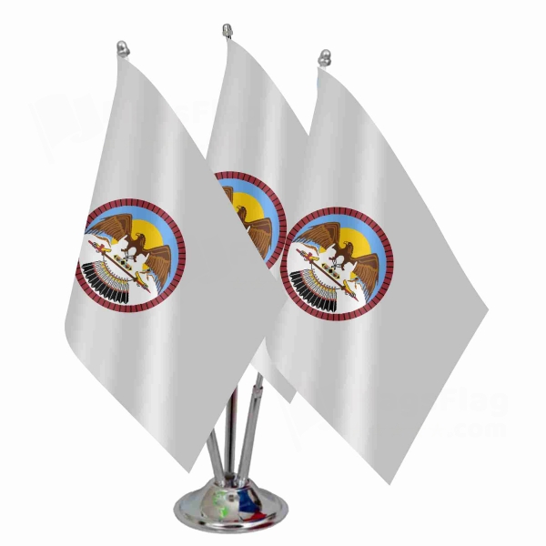 Ouray Reservation Triple Table Flag