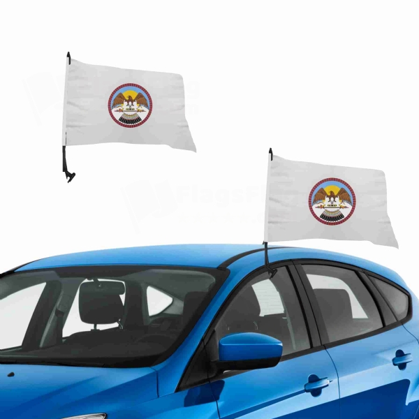 Ouray Reservation Vehicle Convoy Flag