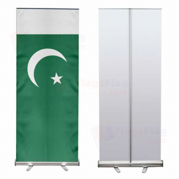 Pakistan Roll Up Banner