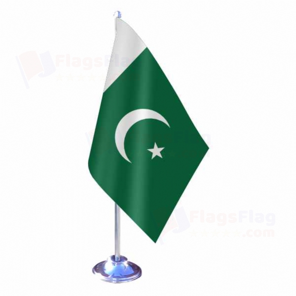 Pakistan Single Table Flag