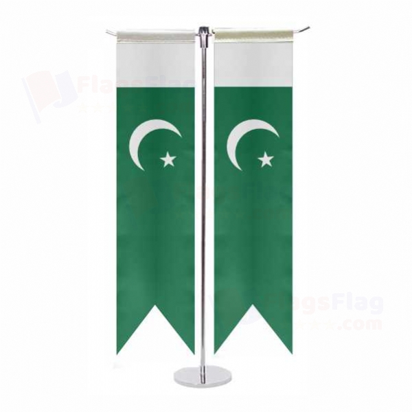 Pakistan T Table Flag