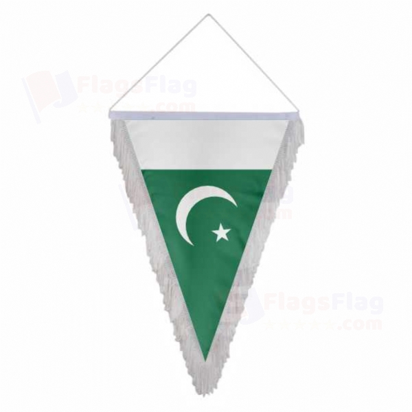 Pakistan Triangle Fringed Streamers