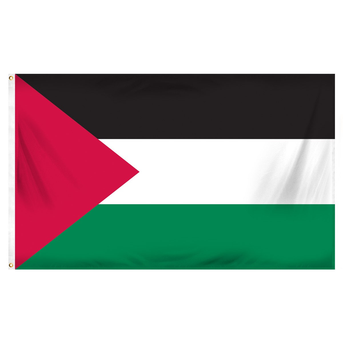 Palestine Horizontal Streamers and Flags